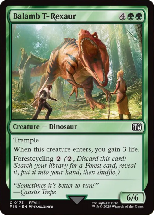 Balamb T-Rexaur [FINAL FANTASY] [Foil]