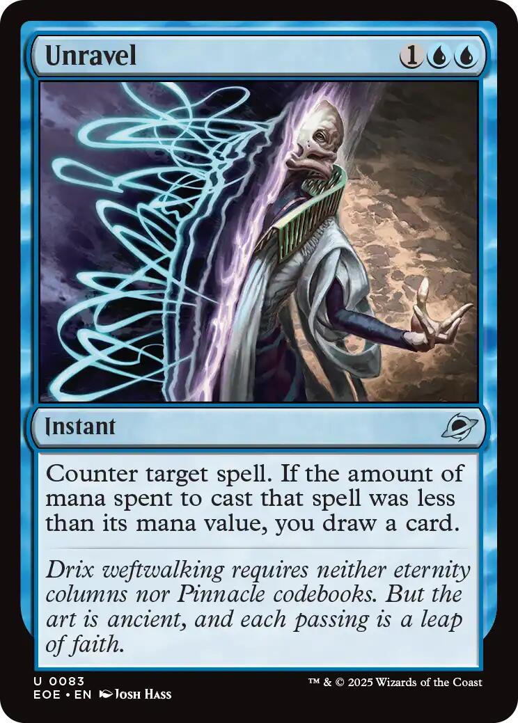 Unravel [Edge of Eternities] [Foil]