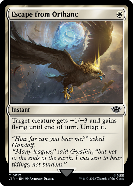 Escape from Orthanc [The Lord of the Rings: Tales of Middle-Earth] [Foil]
