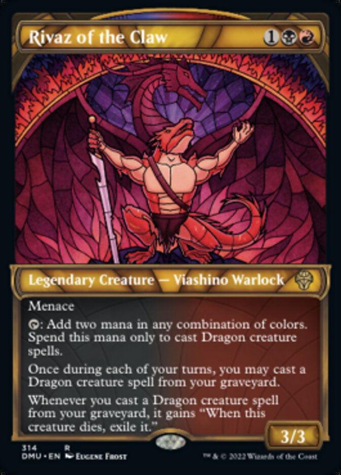 Rivaz of the Claw (Showcase) [Dominaria United] [Foil]