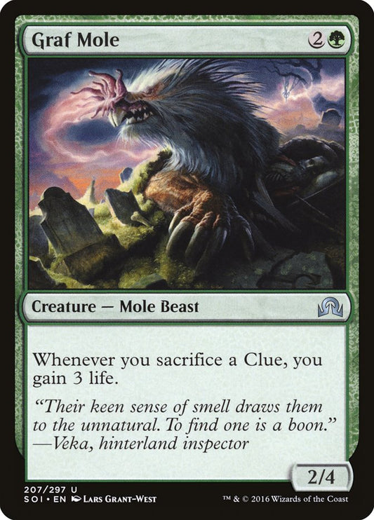 Graf Mole [Shadows over Innistrad] [Foil]