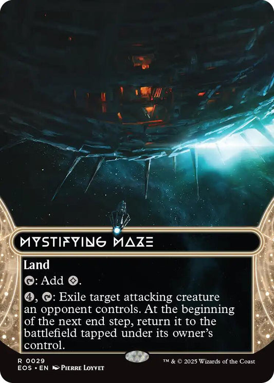 Mystifying Maze (0029) (Borderless) [Edge of Eternities: Stellar Sights] [Foil]