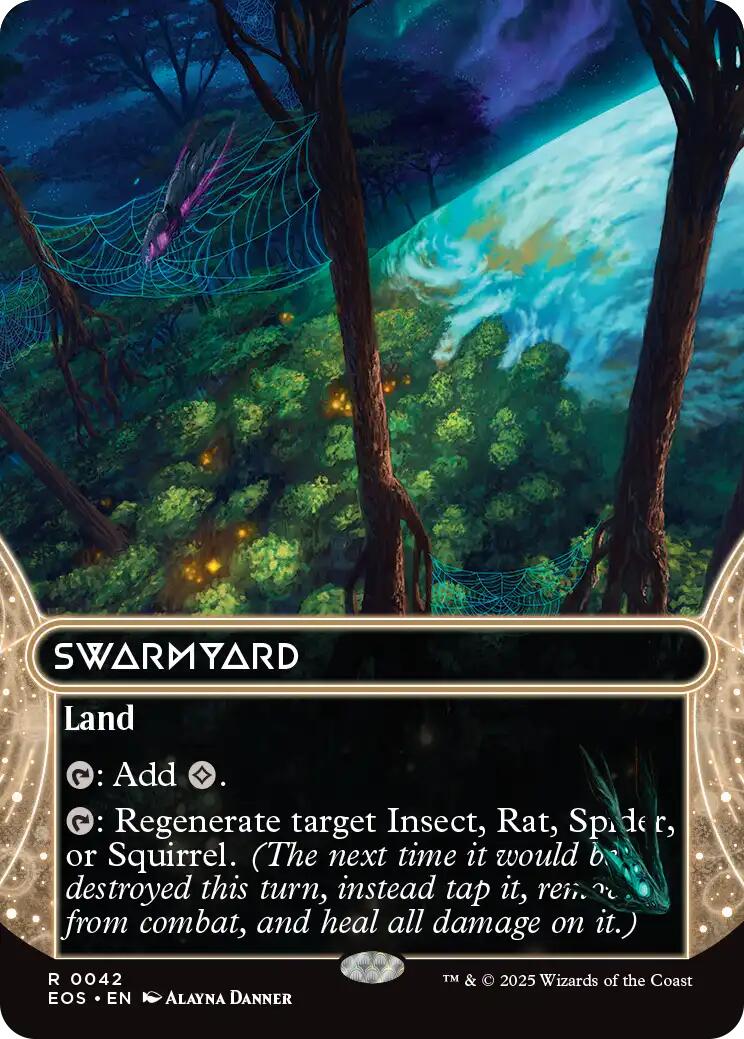 Strip Mine (0042) (Borderless) [Edge of Eternities: Stellar Sights] [Foil]