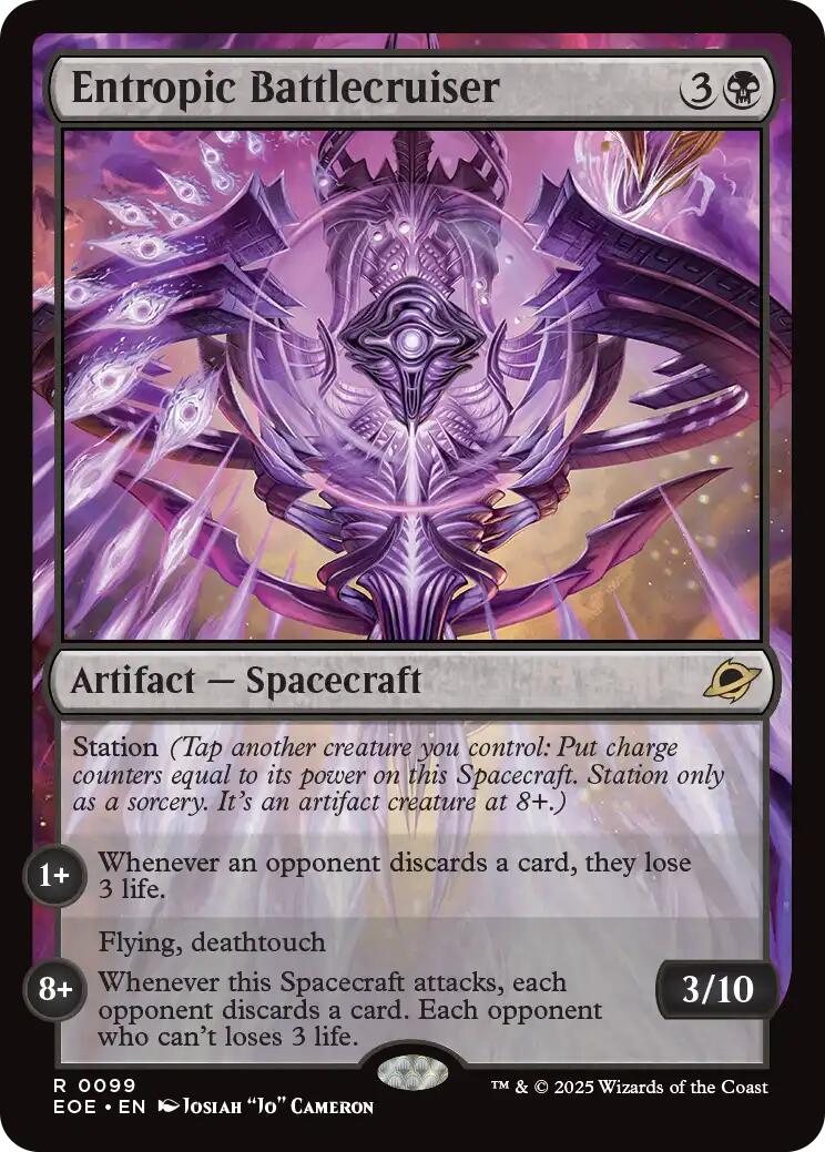 Entropic Battlecruiser [Edge of Eternities] [Foil]