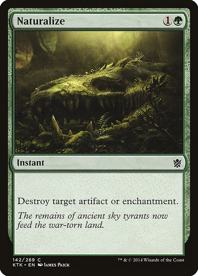 Naturalize [Khans of Tarkir] [Foil]