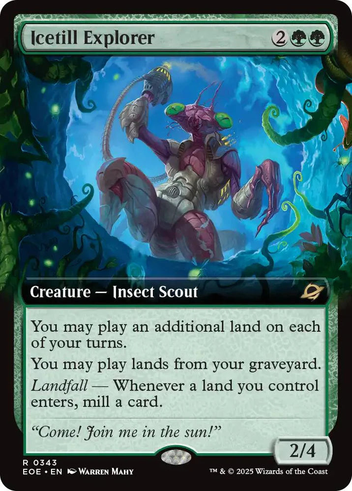 Icetill Explorer (Extended Art) [Edge of Eternities] [Foil]