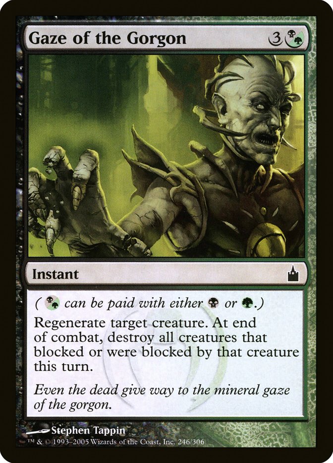 Gaze of the Gorgon [Ravnica: City of Guilds] [Foil]