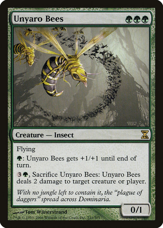 Unyaro Bees [Time Spiral] [Foil]