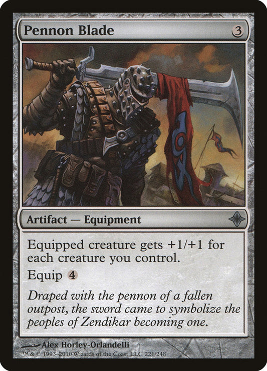 Pennon Blade [Rise of the Eldrazi] [Foil]