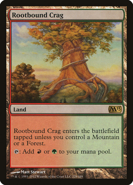Rootbound Crag [Core Set 2013]