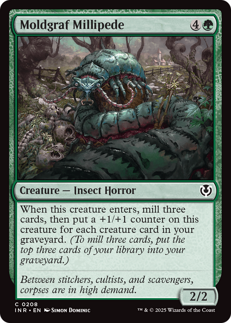 Moldgraf Millipede [Innistrad Remastered] [Foil]
