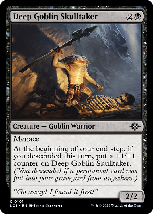 Deep Goblin Skulltaker [The Lost Caverns of Ixalan] [Foil]