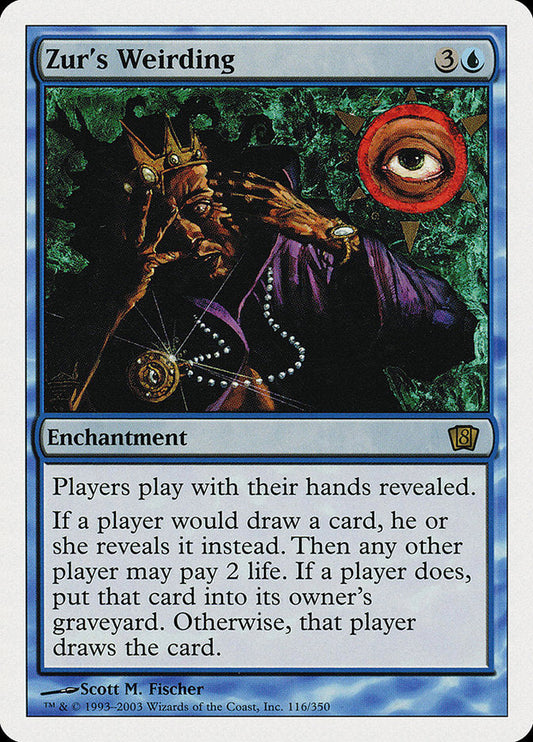 Zur's Weirding [Eighth Edition] [Foil]