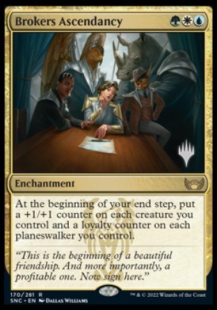 Brokers Ascendancy (Promo Pack) [Streets of New Capenna Promos] [Foil]