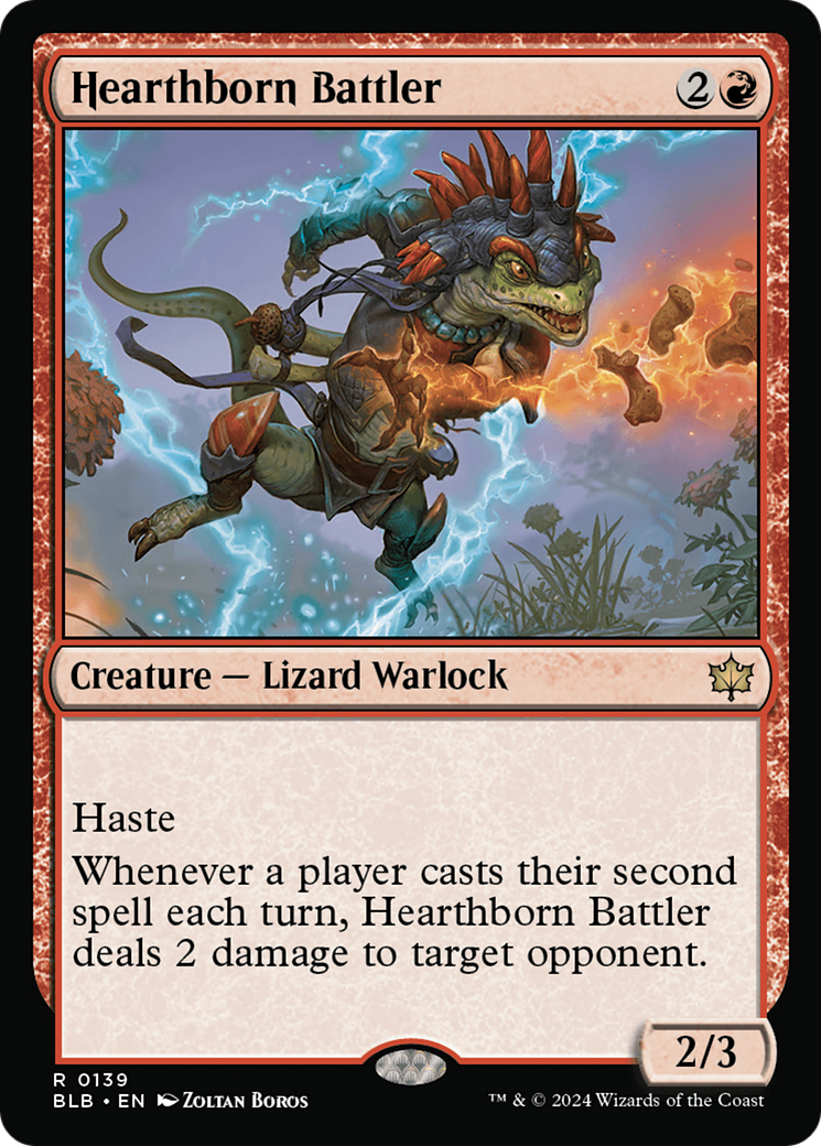 Hearthborn Battler [Bloomburrow] [Foil]