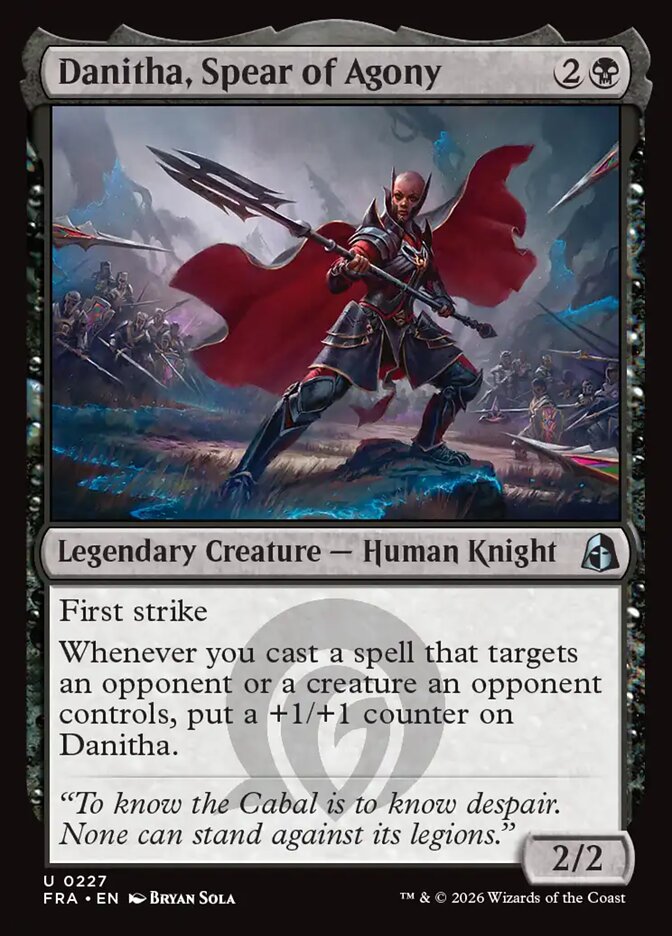 Danitha, Spear of Agony [Reality Fracture]