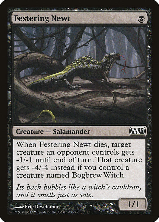 Festering Newt [Core Set 2014] [Foil]