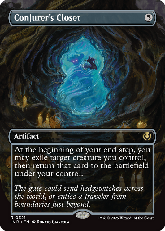 Conjurer's Closet (Borderless) [Innistrad Remastered] [Foil]