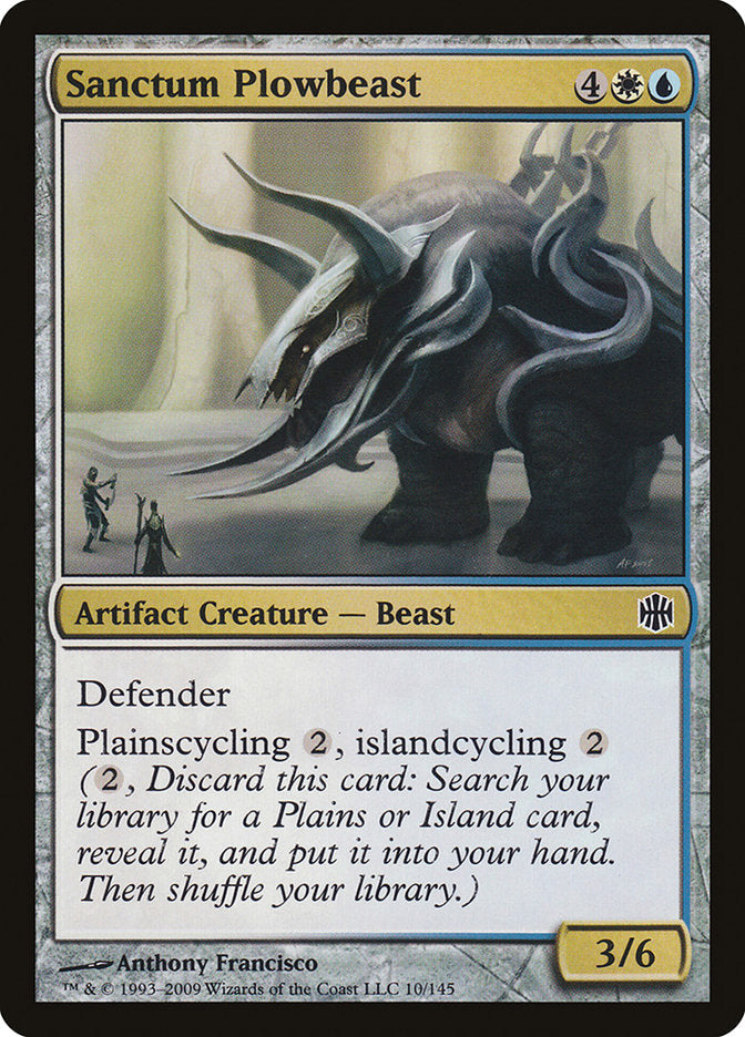 Sanctum Plowbeast [Alara Reborn] [Foil]