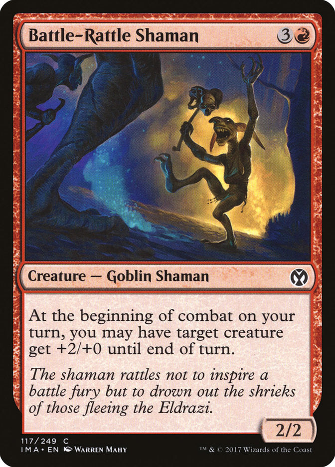 Battle-Rattle Shaman [Iconic Masters] [Foil]
