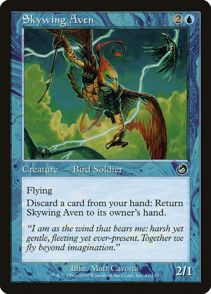 Skywing Aven [Torment] [Foil]