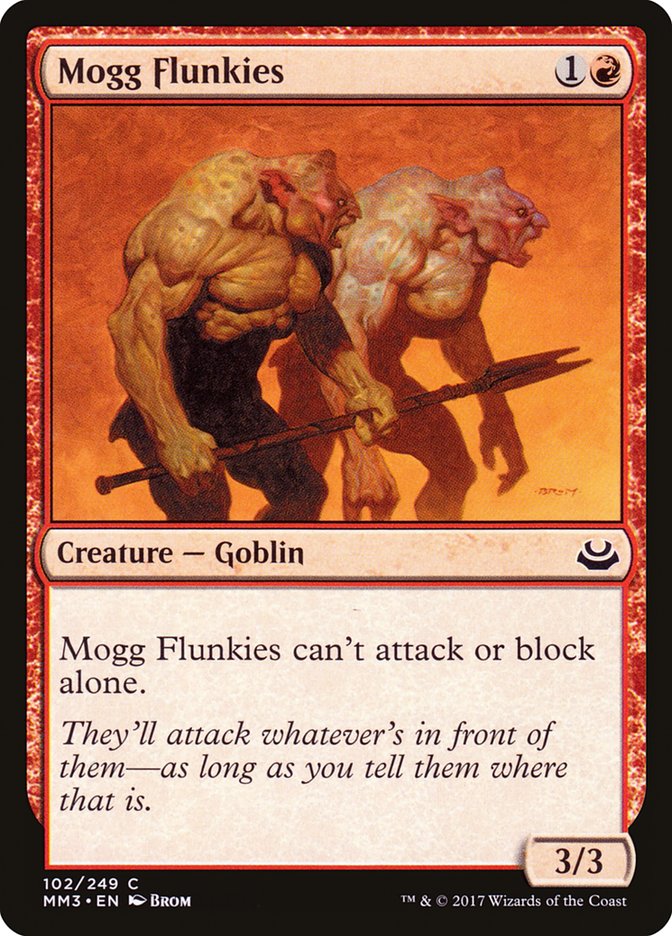 Mogg Flunkies [Modern Masters 2017] [Foil]