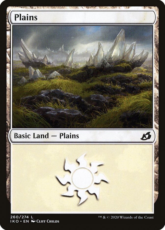 Plains (260) [Ikoria: Lair of Behemoths] [Foil]
