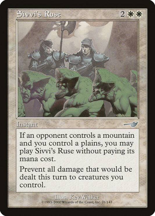 Sivvi's Ruse [Nemesis] [Foil]