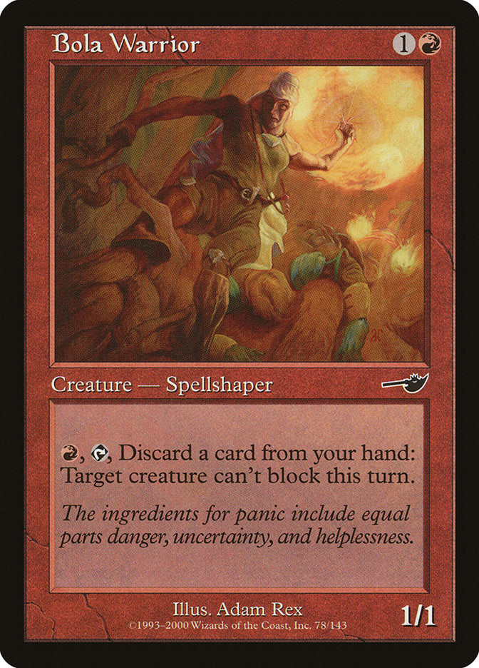 Bola Warrior [Nemesis] [Foil]