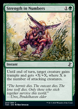 Strength in Numbers [Time Spiral Remastered] [Foil]