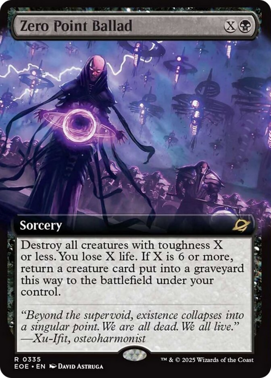 Zero Point Ballad (Extended Art) [Edge of Eternities] [Foil]