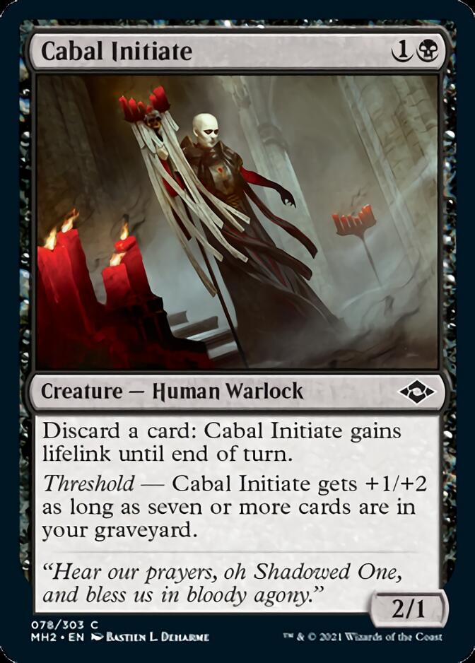 Cabal Initiate [Modern Horizons 2] [Foil]