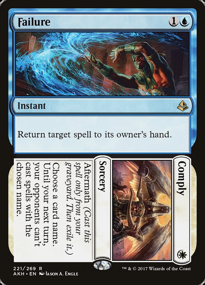 Failure // Comply [Amonkhet] [Foil]