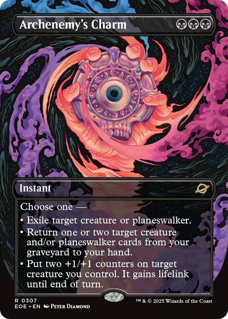 Archenemy's Charm (Borderless) [Edge of Eternities] [Foil]