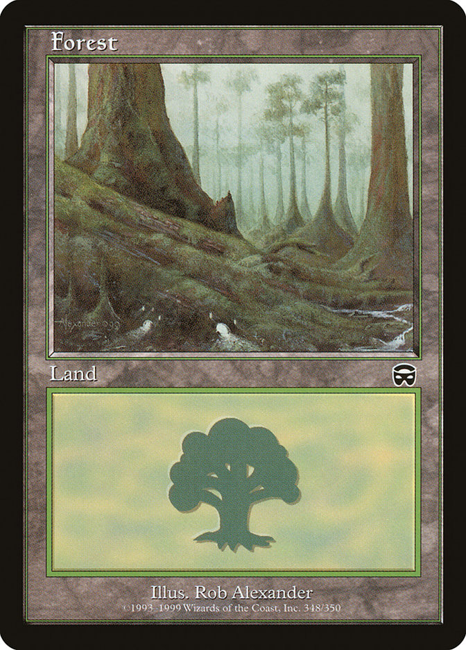 Forest (348) [Mercadian Masques] [Foil]