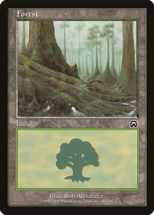 Forest (348) [Mercadian Masques] [Foil]