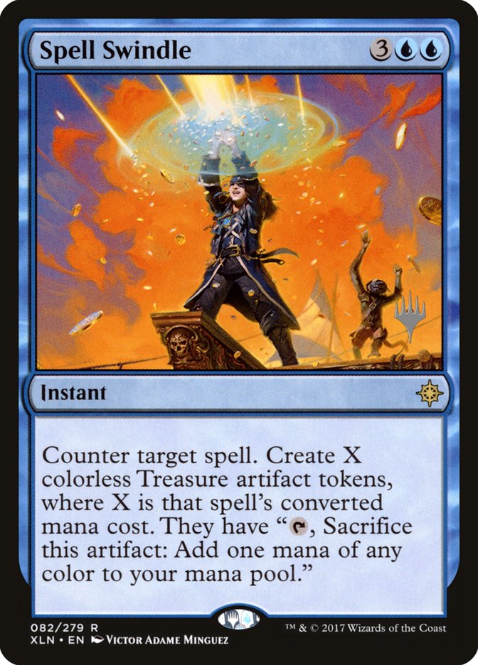 Spell Swindle (Promo Pack) [Ixalan Promos] [Foil]