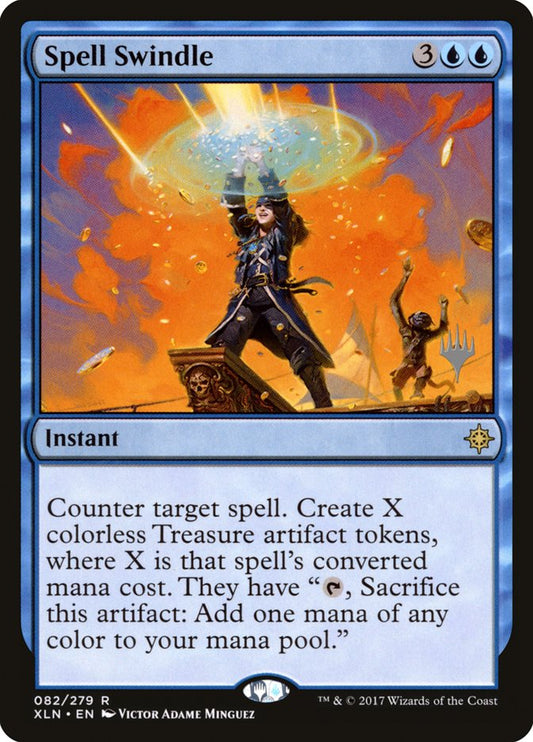 Spell Swindle (Promo Pack) [Ixalan Promos] [Foil]