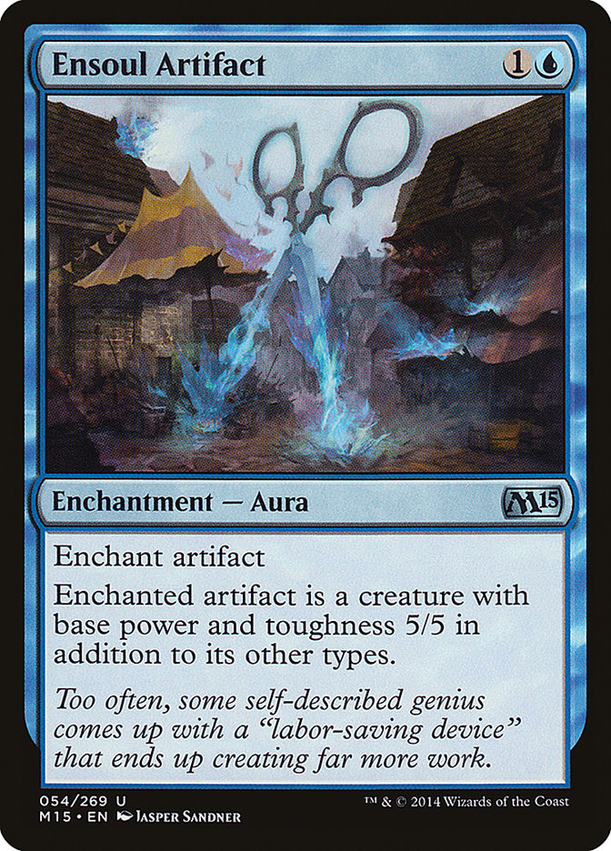 Ensoul Artifact [Core Set 2015] [Foil]