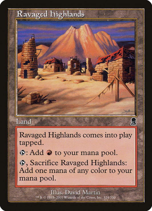 Ravaged Highlands [Odyssey] [Foil]
