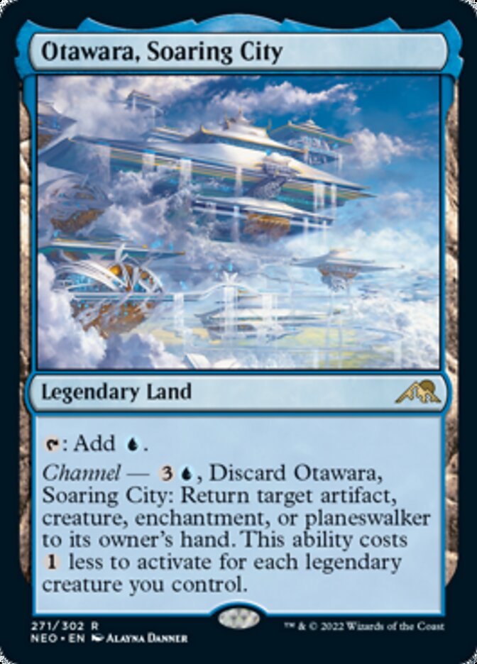 Otawara, Soaring City [Kamigawa: Neon Dynasty] [Foil]