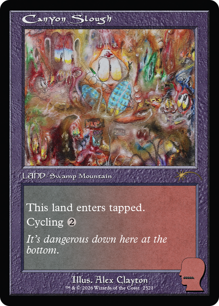 Canyon Slough [Secret Lair Drop Series] [Foil]