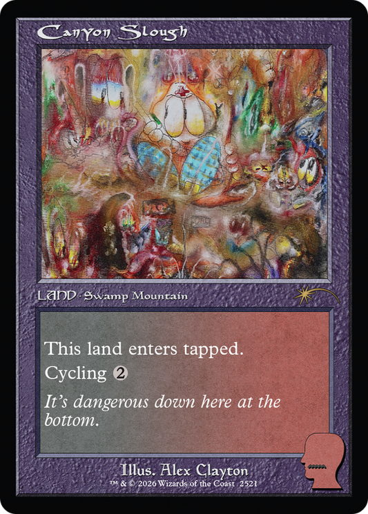 Canyon Slough [Secret Lair Drop Series] [Foil]