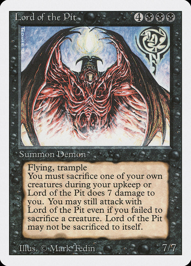 Lord of the Pit [3rd Edition]