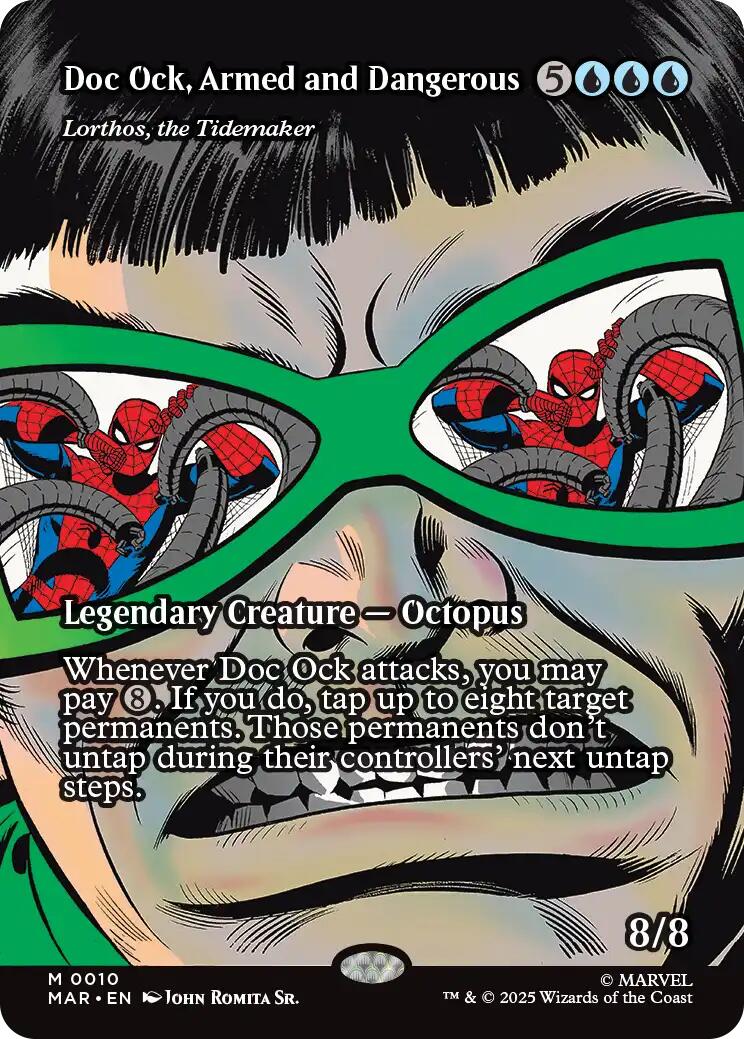 Doc Ock, Armed and Dangerous - Lorthos, the Tidemaker (Borderless) [Marvel's Spider-Man: Eternal-Legal] [Foil]