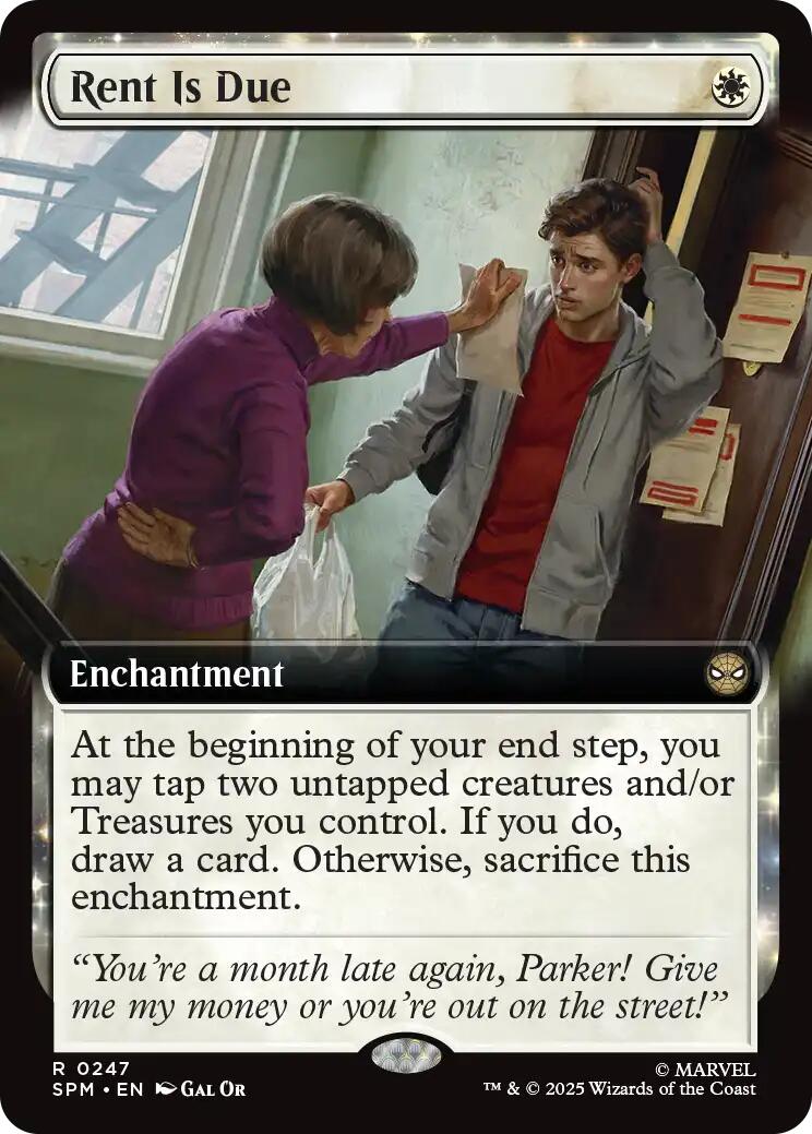 Rent Is Due (Extended Art) [Marvel's Spider-Man] [Foil]
