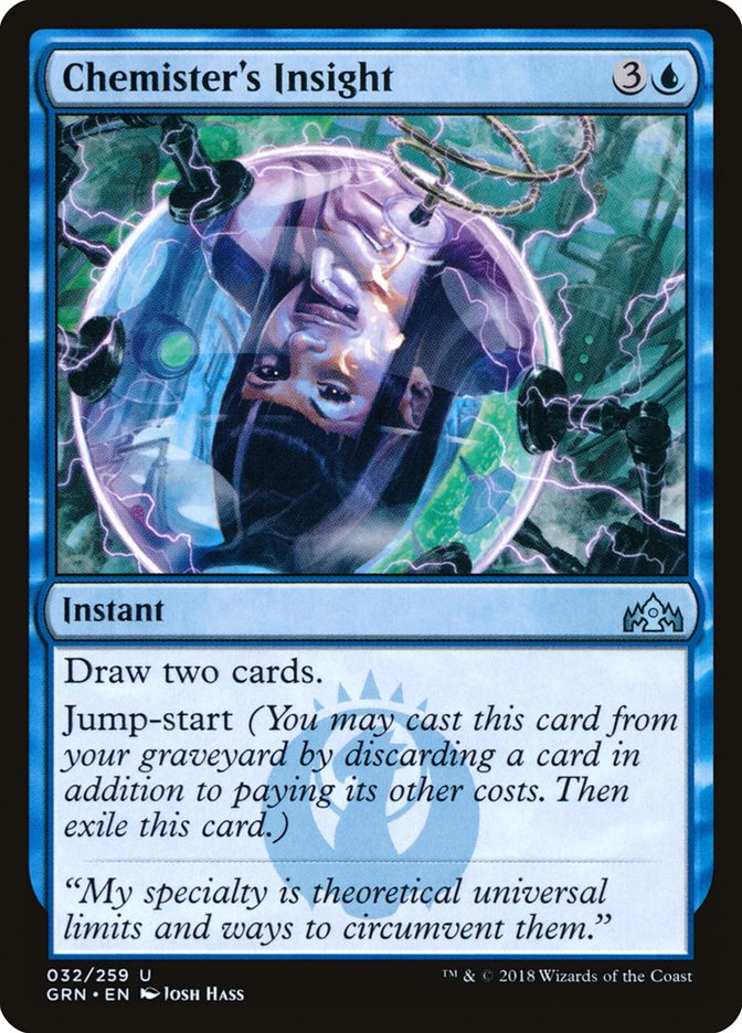 Chemister's Insight [Guilds of Ravnica] [Foil]