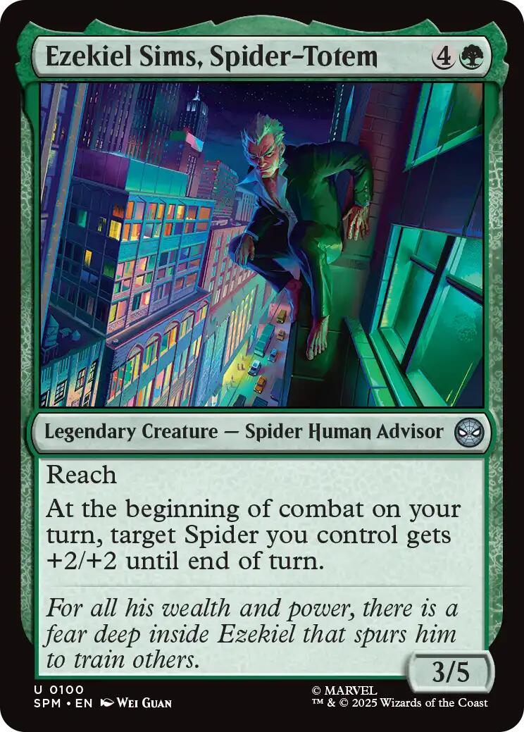 Ezekiel Sims, Spider-Totem [Marvel's Spider-Man] [Foil]