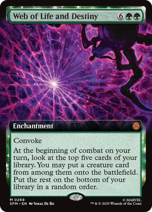 Web of Life and Destiny (Extended Art) [Marvel's Spider-Man] [Foil]