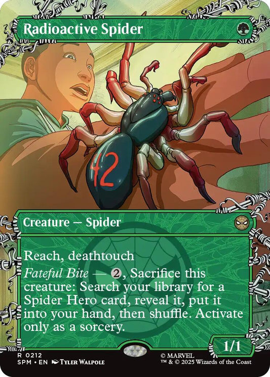 Radioactive Spider (Borderless) [Marvel's Spider-Man] [Foil]